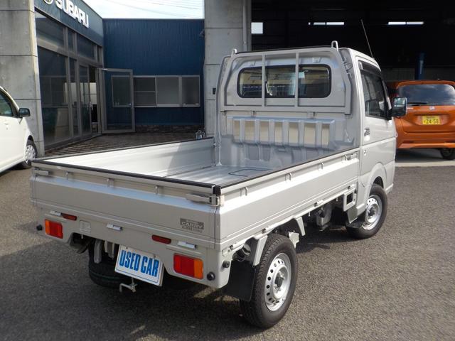 キャリイトラック KCエアコン・パワステ オートマチック ドラレコ メッキパーツ ステンレスプロテクター横滑り防止 アイドリングストップ(8枚目)