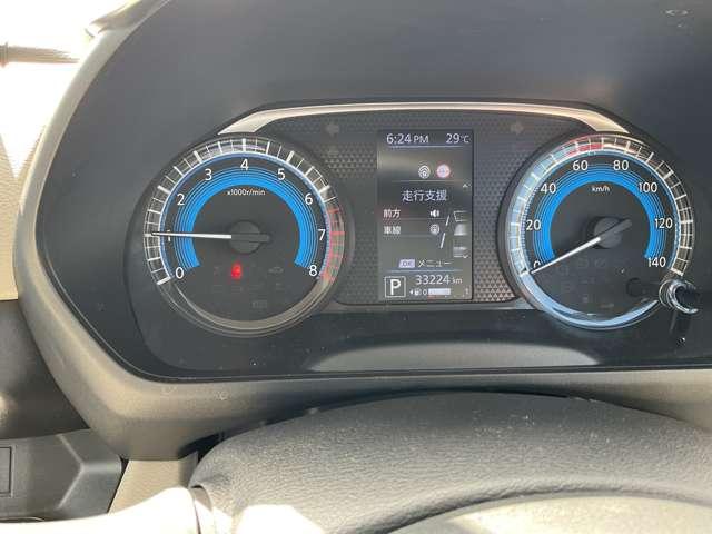 ルークス ６６０　Ｘ　両側パワースライドドア・インテリジェント　アラモニ　前後衝突軽減ブレーキ　禁煙　車線逸脱防止　スマートキー　定期点検記録簿　キーフリー　ｉ－ｓｔｏｐ　フルオートエアコン　パワーウインドウ　バックカメラ　盗難防止　カーテンエアバッグ　エアバック（6枚目）