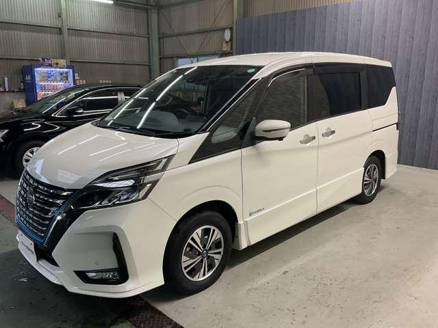 セレナ 1.2 e-POWER ハイウェイスター V シートヒーター・ナビTV・全方位モニター 360°カメラ エマジェンシーブレーキ 1オナ スマキー バックカメラ LED レーンアシスト ETC Aストップ イモビ フルオートエアコン アルミホイール エアバック メモリーナビ キーフリー(6枚目)