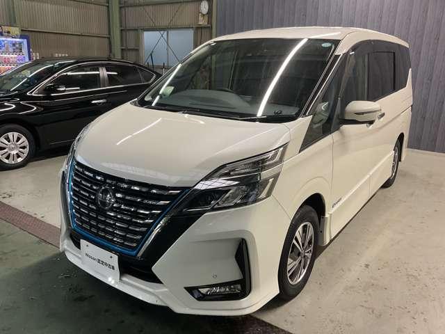 セレナ 1.2 e-POWER ハイウェイスター V シートヒーター・ナビTV・全方位モニター 360°カメラ エマジェンシーブレーキ 1オナ スマキー バックカメラ LED レーンアシスト ETC Aストップ イモビ フルオートエアコン アルミホイール エアバック メモリーナビ キーフリー(7枚目)
