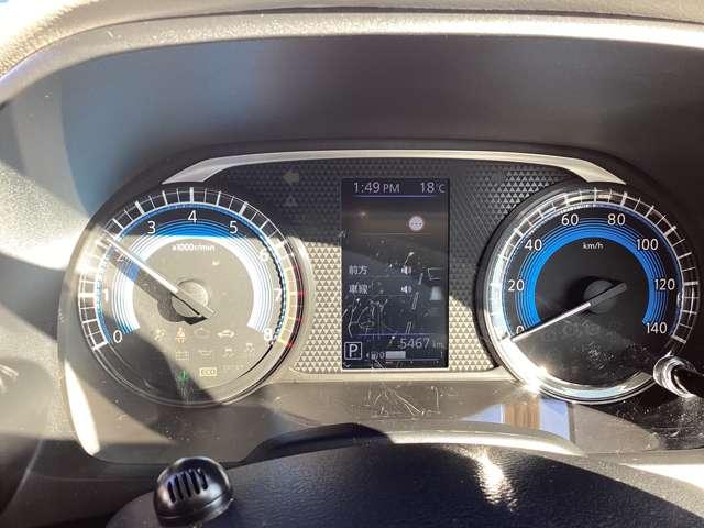 メーター類　見やすい大きい表示です！