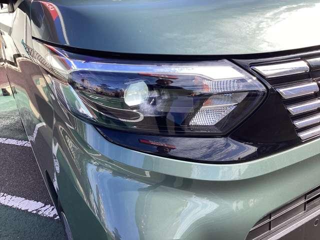 【ＬＥＤヘッドライト】ＬＥＤヘッドライトを装備しています