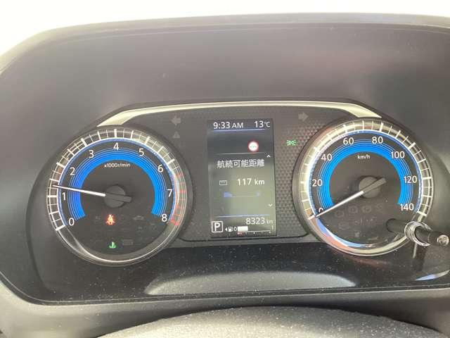 メーター類　見やすい大きい表示です！