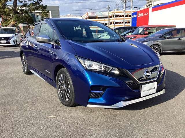 リーフ ｅ＋　ＡＵＴＥＣＨ　シートヒーター・ドラレコ・ＥＴＣ　インテリジェントアラウンドビューモニター　ＬＥＤ　レーンキープアシスト　ドラレコ　バックカメラ　インテリジェントキー　レーダークルーズコントロール　ワンオーナー　寒冷地仕様　禁煙　ナビＴＶ　キーフリー（2枚目）