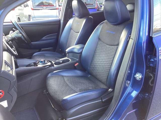 リーフ ｅ＋　ＡＵＴＥＣＨ　シートヒーター・ドラレコ・ＥＴＣ　インテリジェントアラウンドビューモニター　ＬＥＤ　レーンキープアシスト　ドラレコ　バックカメラ　インテリジェントキー　レーダークルーズコントロール　ワンオーナー　寒冷地仕様　禁煙　ナビＴＶ　キーフリー（20枚目）