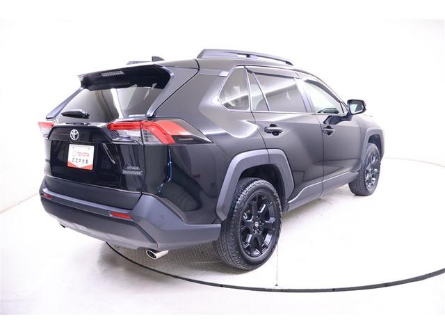 RAV4 アドベンチャー オフロードパッケージII 合皮シート TCナビ フルセグTV バックカメラ TSS ICS メディアプレイヤー ブラインドモニター ドラレコ クルコン シートヒーター パワーバックドア ETC LEDヘッドライト ワンオーナー(4枚目)
