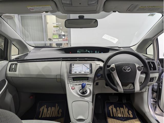 プリウス Ｓ　メモリーナビ　ＤＶＤ再生　バックカメラ　ＥＴＣ　ＨＩＤヘッドライト　ワンオーナー　記録簿　アイドリングストップ（6枚目）