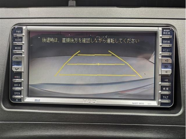 プリウス Ｓ　メモリーナビ　ＤＶＤ再生　バックカメラ　ＥＴＣ　ＨＩＤヘッドライト　ワンオーナー　記録簿　アイドリングストップ（8枚目）