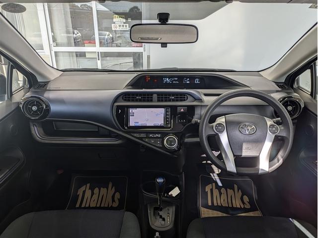 アクア Ｓ　ワンセグ　メモリーナビ　バックカメラ　記録簿　アイドリングストップ（6枚目）