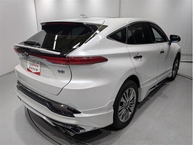 ハリアーハイブリッド Z レザーパッケージ 革シート サンルーフ 4WD フルセグ メモリーナビ ミュージックプレイヤー接続可 バックカメラ 衝突被害軽減システム ETC ドラレコ LEDヘッドランプ ワンオーナー フルエアロ 記録簿(2枚目)