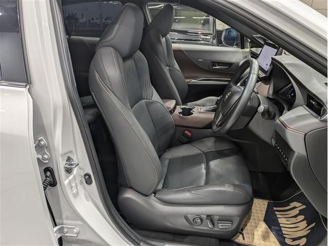 ハリアーハイブリッド Z レザーパッケージ 革シート サンルーフ 4WD フルセグ メモリーナビ ミュージックプレイヤー接続可 バックカメラ 衝突被害軽減システム ETC ドラレコ LEDヘッドランプ ワンオーナー フルエアロ 記録簿(12枚目)