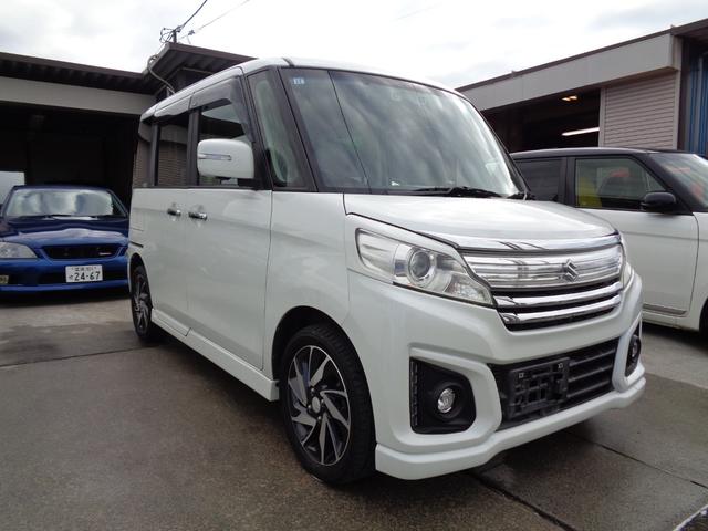 スペーシアカスタム ＸＳターボ　ナビＴＶＤＶＤブルートゥースバックカメラドラレコ両側パワースライドドア車検整備付（6枚目）