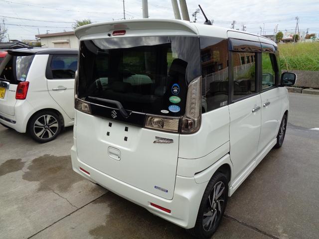 スペーシアカスタム ＸＳターボ　ナビＴＶＤＶＤブルートゥースバックカメラドラレコ両側パワースライドドア車検整備付（9枚目）