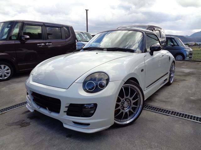 コペン アルティメットエディションII 車検整備付ナビTV社外アルミ5MT(2枚目)