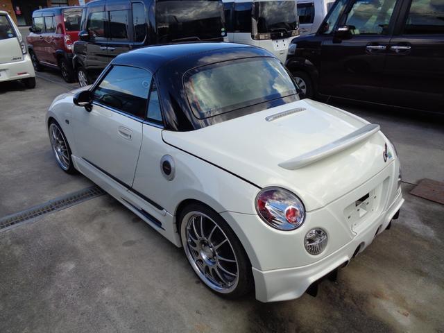 コペン アルティメットエディションII 車検整備付ナビTV社外アルミ5MT(8枚目)