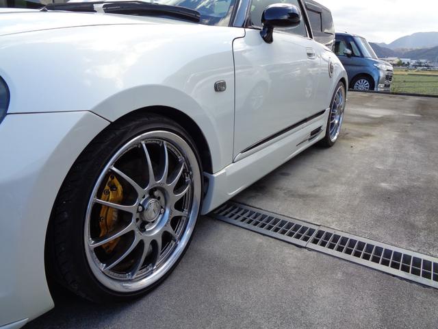 コペン アルティメットエディションII 車検整備付ナビTV社外アルミ5MT(12枚目)