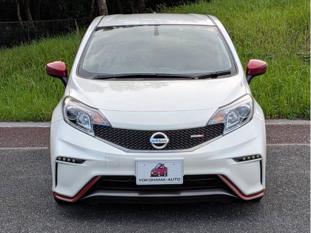 ノート ニスモ NISMO専用エアロ/16インチAW/シート プッシュスタート/インテリキー オートエアコン LEDヘッドライト オートライト 純正ナビ Bluetooth CD/DVD再生 フルセグTV(2枚目)