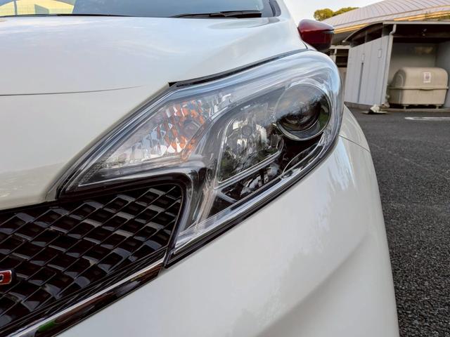 ノート ニスモ NISMO専用エアロ/16インチAW/シート プッシュスタート/インテリキー オートエアコン LEDヘッドライト オートライト 純正ナビ Bluetooth CD/DVD再生 フルセグTV(38枚目)