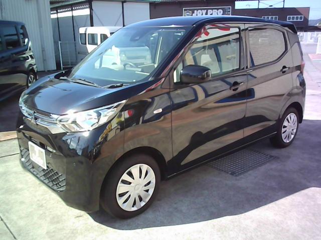 ｅＫワゴン Ｍ　衝突被害軽減ブレーキシステム　社外ナビ　ＴＶ　バックカメラ　ＥＴＣ付　シートヒーター　車体色（ブラックマイカ）（2枚目）
