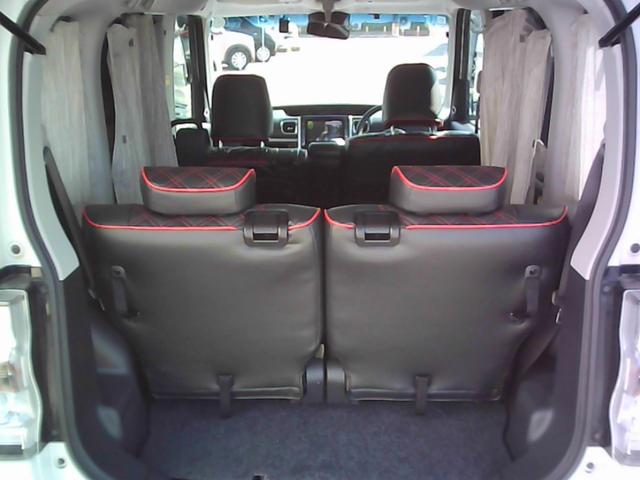 タント カスタムＲＳ　トップエディションＳＡＩＩＩ　衝突被害軽減ブレーキシステム　両側電動スライドドア　ナビ　ＴＶ　バックカメラ　シートカバー取り付け　（車体色　パールホワイト）（6枚目）