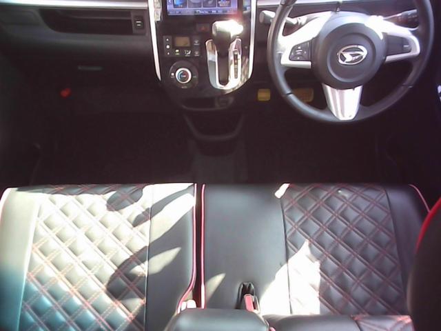 タント カスタムＲＳ　トップエディションＳＡＩＩＩ　衝突被害軽減ブレーキシステム　両側電動スライドドア　ナビ　ＴＶ　バックカメラ　シートカバー取り付け　（車体色　パールホワイト）（13枚目）