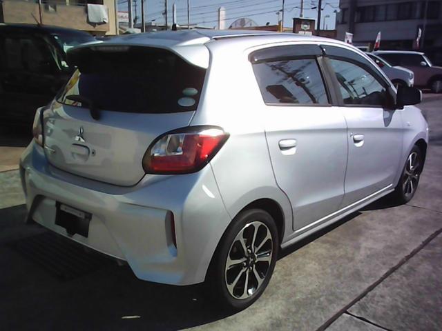 ミラージュ M 衝突被害軽減ブレーキシステム 社外ナビ TV (車体色 クールシルバーメタリック)(5枚目)