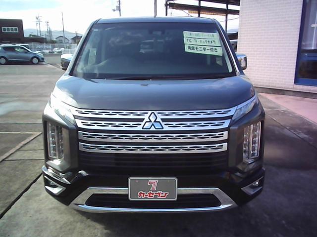 デリカD:5 P 衝突被害軽減ブレーキシステム 4WD ディーゼル 7人乗り 10.1インチナビ TV バックカメラ 後席12.5インチモニター 両側電動スライドドア (車体色 アイガーグレー)(2枚目)