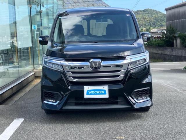 ステップワゴンスパーダ スパーダハイブリッドＧ・ＥＸホンダセンシング　新品タイヤ／保証書／純正　ＳＤナビ／フリップダウンモニター　純正　１１．６インチ／衝突安全装置／両側電動スライドドア／シートヒーター／車線逸脱防止支援システム／シート　ハーフレザー　バックカメラ（45枚目）