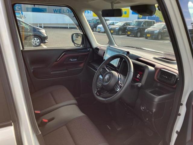 スペーシアカスタム ハイブリッドXS 新品タイヤ/保証書/純正 9インチ メモリーナビ/セーフティサポート(スズキ)/両側電動スライドドア/シートヒーター 前席/全方位モニター/車線逸脱防止支援システム 衝突被害軽減システム 全周囲カメラ(4枚目)