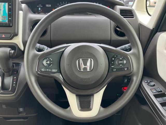 N-BOX L 新品タイヤ/保証書/純正 SDナビ/衝突安全装置/電動スライドドア/シートヒーター/車線逸脱防止支援システム/ヘッドランプ LED/EBD付ABS/横滑り防止装置/アイドリングストップ ワンオーナー(15枚目)