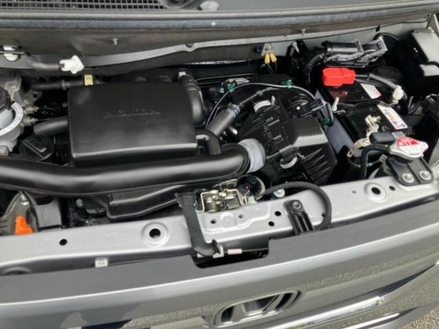 N-BOX L 新品タイヤ/保証書/純正 SDナビ/衝突安全装置/電動スライドドア/シートヒーター/車線逸脱防止支援システム/ヘッドランプ LED/EBD付ABS/横滑り防止装置/アイドリングストップ ワンオーナー(48枚目)