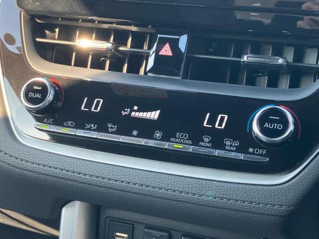 カローラクロス Z 新品タイヤ/純正エアロ/保証書/ディスプレイオーディオ+ナビ9インチ/衝突安全装置/シートヒーター/パノラミックビューモニター/車線逸脱防止支援システム/シート ハーフレザー 衝突被害軽減システム(32枚目)