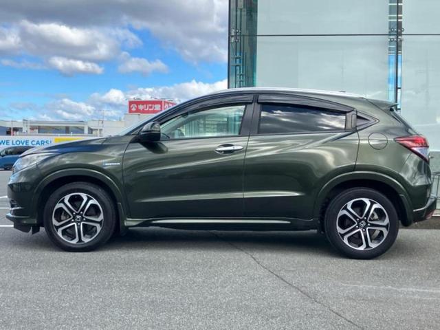 ヴェゼル ハイブリッドZ 新品タイヤ/純正 ナビ/衝突安全装置/シートヒーター/シート ハーフレザー/ヘッドランプ LED/Bluetooth接続/ETC/EBD付ABS/横滑り防止装置/アイドリングストップ バックカメラ(2枚目)