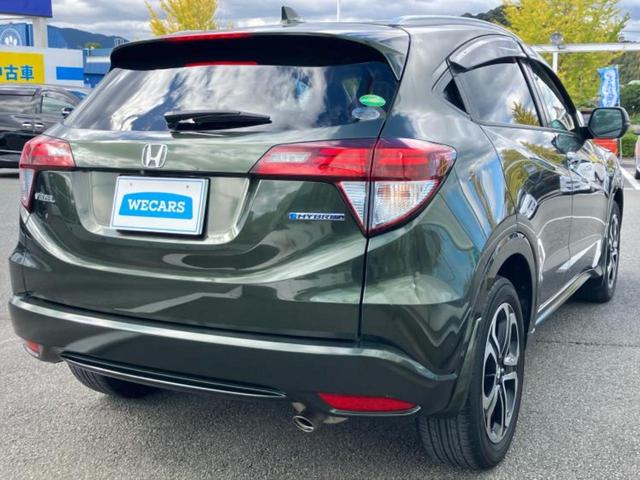 ヴェゼル ハイブリッドZ 新品タイヤ/純正 ナビ/衝突安全装置/シートヒーター/シート ハーフレザー/ヘッドランプ LED/Bluetooth接続/ETC/EBD付ABS/横滑り防止装置/アイドリングストップ バックカメラ(3枚目)