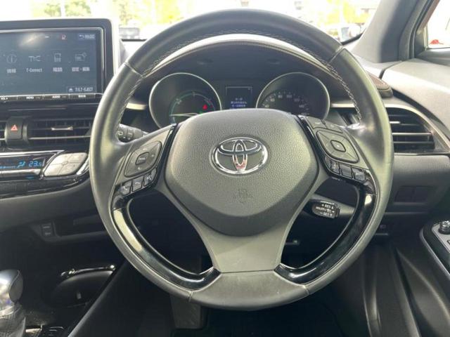 C-HR G 純正 9インチ SDナビ/衝突安全装置/シートヒーター 前席/車線逸脱防止支援システム/シート 合皮/ドライブレコーダー 純正/ヘッドランプ LED/Bluetooth接続/ETC/EBD付ABS(15枚目)