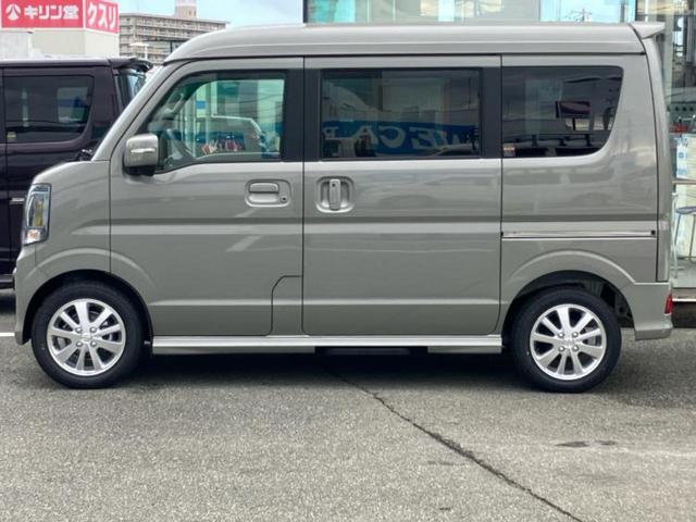 エブリイワゴン ＰＺターボスペシャル　保証書／衝突安全装置／両側電動スライドドア／ヘッドランプ　ＬＥＤ／ＥＢＤ付ＡＢＳ／横滑り防止装置／エアバッグ　運転席／エアバッグ　助手席／アルミホイール　純正　１４インチ／パワーウインドウ（2枚目）