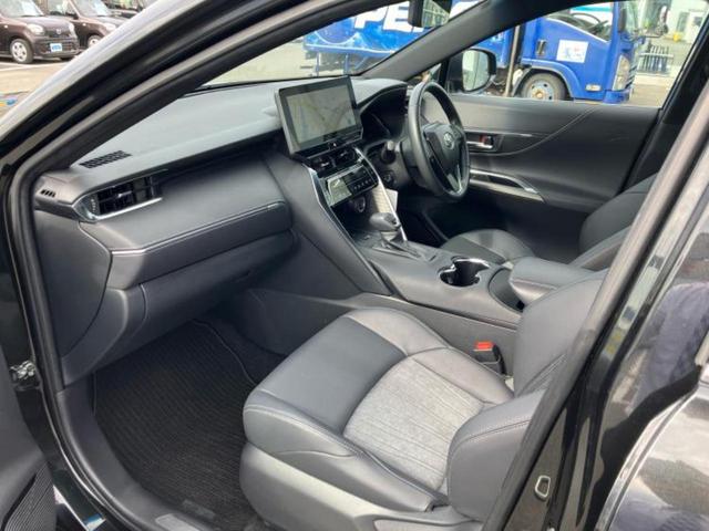 ハリアー G 保証書/ディスプレイオーディオ+ナビ12.3インチ/デジタルインナーミラー/衝突安全装置/車線逸脱防止支援システム/シート ハーフレザー/電動バックドア/ドライブレコーダー 前後 衝突被害軽減システム(6枚目)