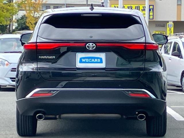 ハリアー Ｇ　保証書／ディスプレイオーディオ＋ナビ１２．３インチ／デジタルインナーミラー／衝突安全装置／車線逸脱防止支援システム／シート　ハーフレザー／電動バックドア／ドライブレコーダー　前後　衝突被害軽減システム（39枚目）