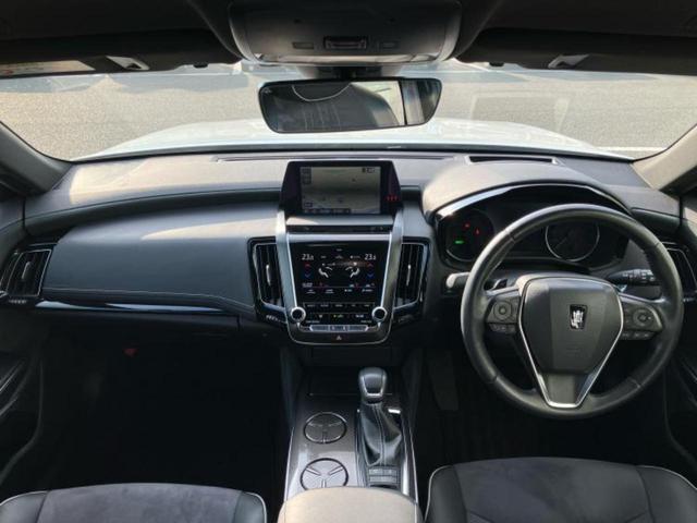 クラウンハイブリッド RSアドバンス 新品タイヤ/保証書/純正 8インチ SDナビ/衝突安全装置/シートヒーター/車線逸脱防止支援システム/シート ハーフレザー/ヘッドランプ LED/ETC/EBD付ABS/横滑り防止装置 バックカメラ(25枚目)