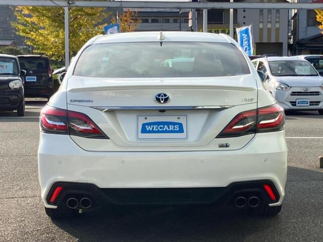 クラウンハイブリッド RSアドバンス 新品タイヤ/保証書/純正 8インチ SDナビ/衝突安全装置/シートヒーター/車線逸脱防止支援システム/シート ハーフレザー/ヘッドランプ LED/ETC/EBD付ABS/横滑り防止装置 バックカメラ(42枚目)