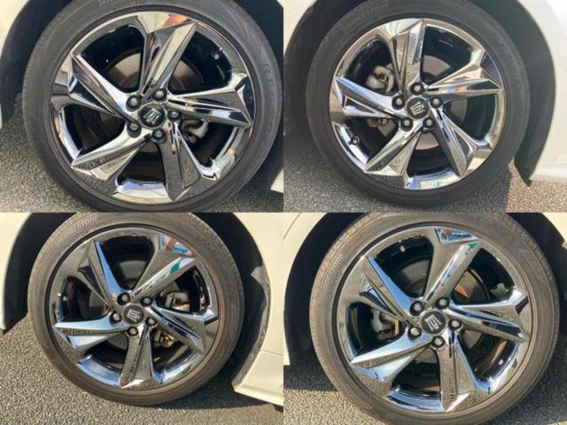 クラウンハイブリッド RSアドバンス 新品タイヤ/保証書/純正 8インチ SDナビ/衝突安全装置/シートヒーター/車線逸脱防止支援システム/シート ハーフレザー/ヘッドランプ LED/ETC/EBD付ABS/横滑り防止装置 バックカメラ(49枚目)