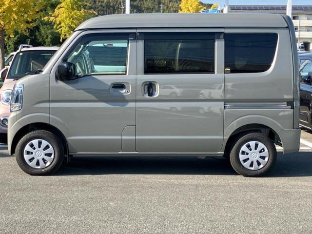 エブリイ 4WDジョインターボ 保証書/社外 SDナビ/衝突安全装置/車線逸脱防止支援システム/ドライブレコーダー 前後/ヘッドランプ LED/Bluetooth接続/ETC/EBD付ABS/バックモニター/フルセグTV/DVD(2枚目)