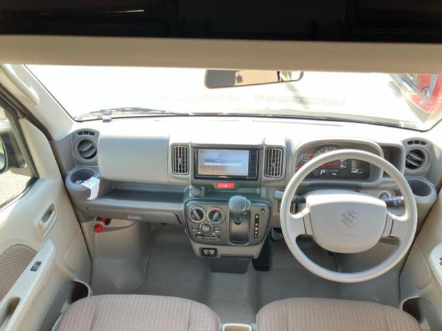 エブリイ 4WDジョインターボ 保証書/社外 SDナビ/衝突安全装置/車線逸脱防止支援システム/ドライブレコーダー 前後/ヘッドランプ LED/Bluetooth接続/ETC/EBD付ABS/バックモニター/フルセグTV/DVD(26枚目)