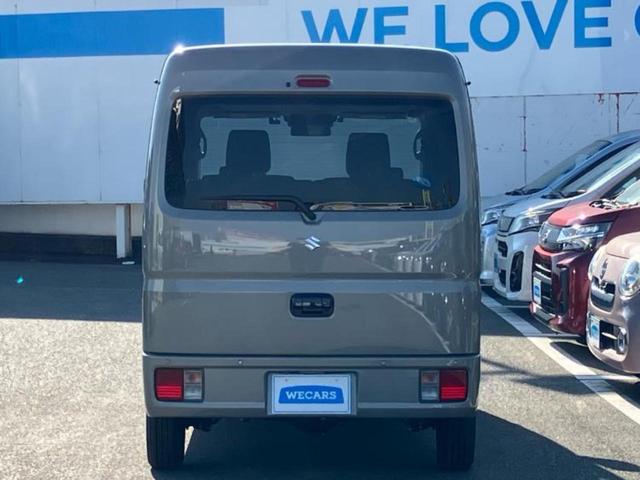 エブリイ 4WDジョインターボ 保証書/社外 SDナビ/衝突安全装置/車線逸脱防止支援システム/ドライブレコーダー 前後/ヘッドランプ LED/Bluetooth接続/ETC/EBD付ABS/バックモニター/フルセグTV/DVD(37枚目)