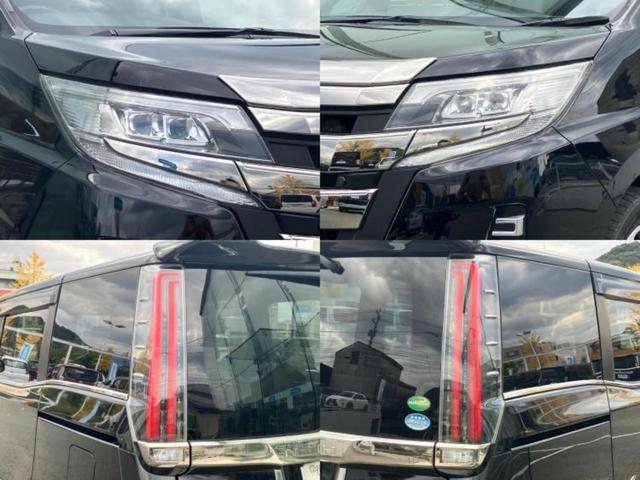 ノア Ｓｉダブルバイビー２　新品タイヤ／純正エアロ／保証書／純正　９インチ　ＳＤナビ／衝突安全装置／両側電動スライドドア／車線逸脱防止支援システム／シート　ハーフレザー／ヘッドランプ　ＬＥＤ／ＥＴＣ／ＥＢＤ付ＡＢＳ　フルエアロ（42枚目）