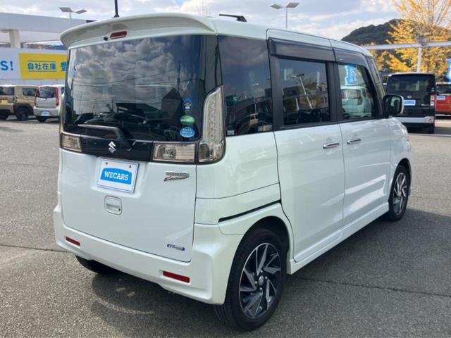 スペーシアカスタム ＸＳターボ　保証書／純正　ナビ／衝突安全装置／両側電動スライドドア／シートヒーター／全方位モニター／車線逸脱防止支援システム／ドライブレコーダー　前後／ヘッドランプ　ＨＩＤ／Ｂｌｕｅｔｏｏｔｈ接続／ＥＴＣ　ターボ（3枚目）