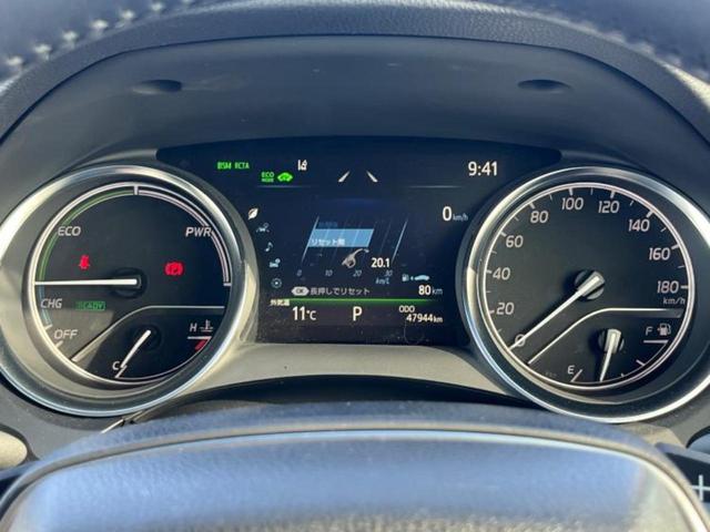 カムリ ＷＳレザーパッケージ　新品タイヤ／保証書／ディスプレイオーディオ＋ナビ／衝突安全装置／シートヒーター／パノラミックビューモニター／車線逸脱防止支援システム／シート　フルレザー／ドライブレコーダー　純正　革シート　電動シート（13枚目）