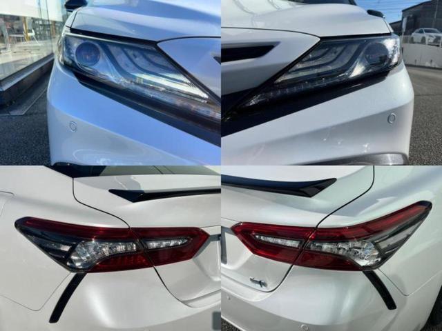 カムリ ＷＳレザーパッケージ　新品タイヤ／保証書／ディスプレイオーディオ＋ナビ／衝突安全装置／シートヒーター／パノラミックビューモニター／車線逸脱防止支援システム／シート　フルレザー／ドライブレコーダー　純正　革シート　電動シート（46枚目）