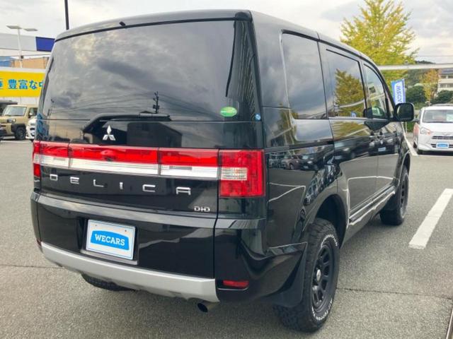 デリカＤ：５ ４ＷＤ　Ｄパワーパッケージ　新品タイヤ／社外　ナビ／フリップダウンモニター　社外　１０．１インチ／シートヒーター／ＥＢＤ付ＡＢＳ／横滑り防止装置／フルセグＴＶ／エアバッグ　運転席／エアバッグ　助手席／ＭＴモード付き　後席モニター（3枚目）