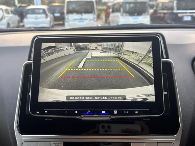 ランドクルーザープラド ４ＷＤ　ＴＸ　Ｌパッケージマットブラックエディション　保証書／ディスプレイオーディオ／衝突安全装置／シートヒーター／車線逸脱防止支援システム／シート　フルレザー／ヘッドランプ　ＬＥＤ／Ｂｌｕｅｔｏｏｔｈ接続／ＥＴＣ／ＥＢＤ付ＡＢＳ／横滑り防止装置　４ＷＤ（12枚目）